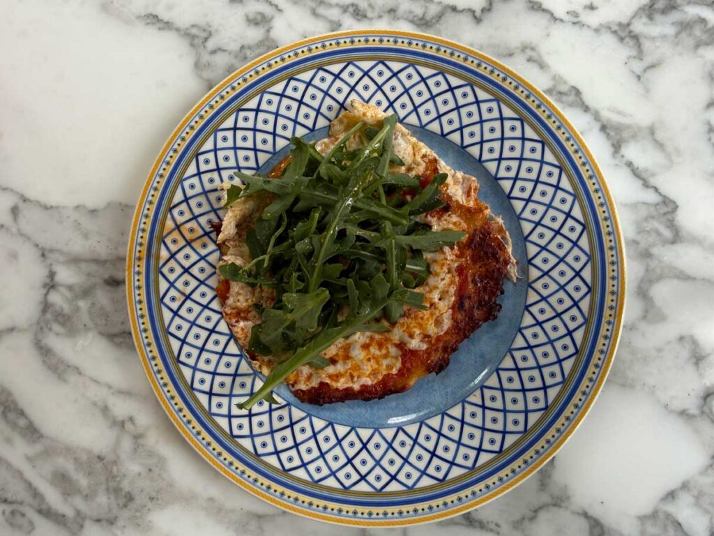 Keto Pizzette with Chicken-Cheese Crust Keto Pizzette with Chicken-Cheese Crust